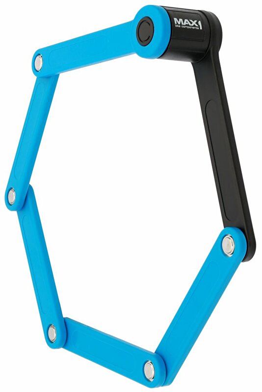 Skládací zámek MAX1 Bull 850 mm - různé barvy - Barva: Modrá