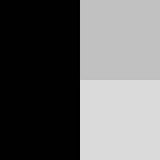 Černostříbrnošedá