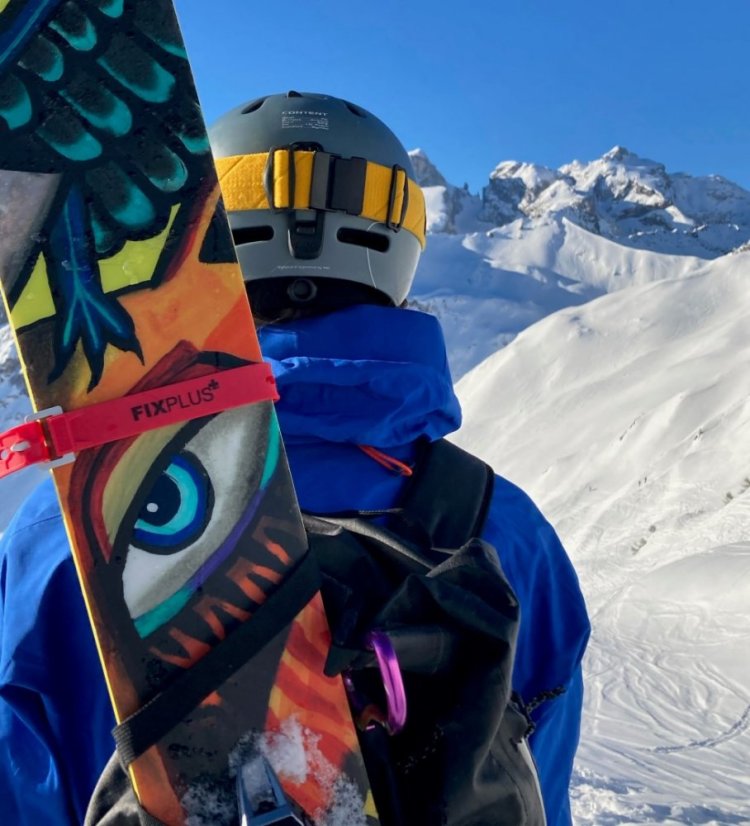 Strap Fixplus černý - různé velikosti - Velikost: 35cm