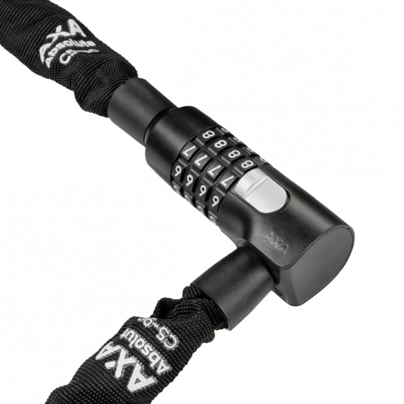 AXA zámek řetězový Absolute C5-90 Code (90 cm / 5 cm)