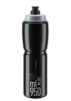 ELITE láhev JET 21' černá/šedé logo, 950 ml