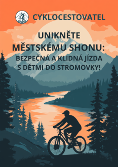 Unikněte městskému shonu: Bezpečná a klidná jízda s dětmi do Stromovky!