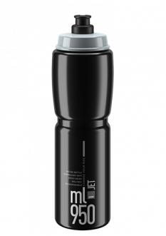 ELITE láhev JET 21' černá/šedé logo, 950 ml