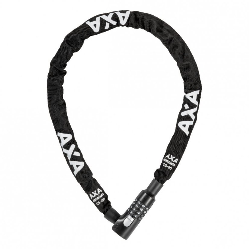 AXA zámek řetězový Absolute C5-90 Code (90 cm / 5 cm)